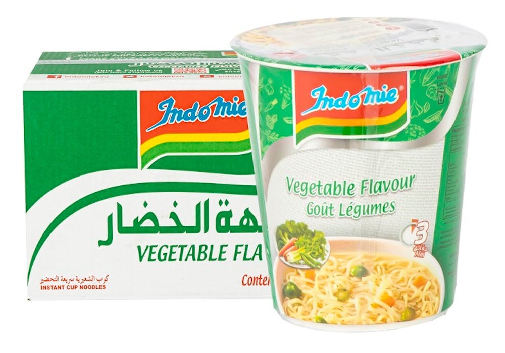 إندومي شعيرية بنكهة الخضروات أكواب 24x60 غرام
